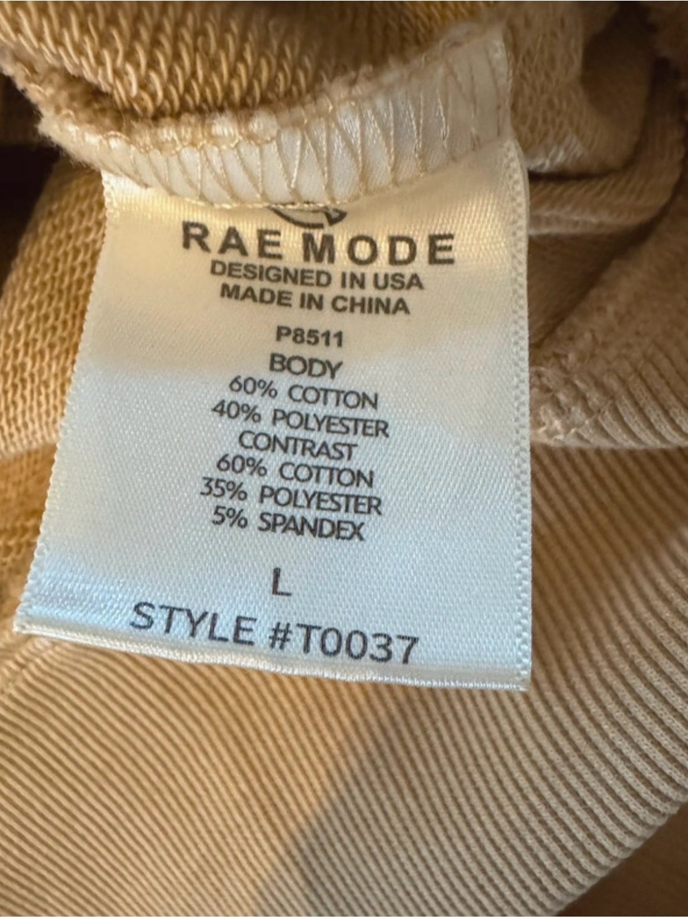 NWT! Rae Mode Comfy Sweatshirt Size L - Picture 5 of 11